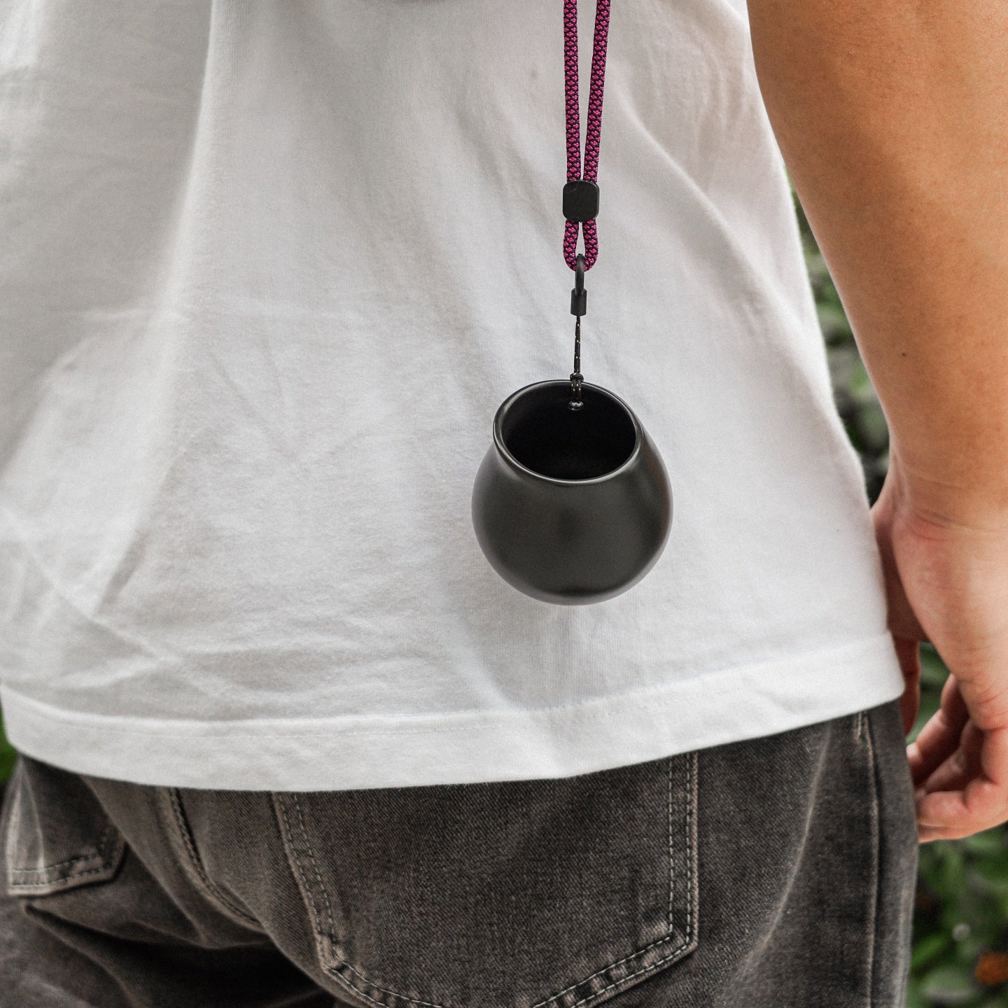 FuntasyCup® Lanyard Ceramic Cup [Jingdezhen High-Temperature Colored Glaze]